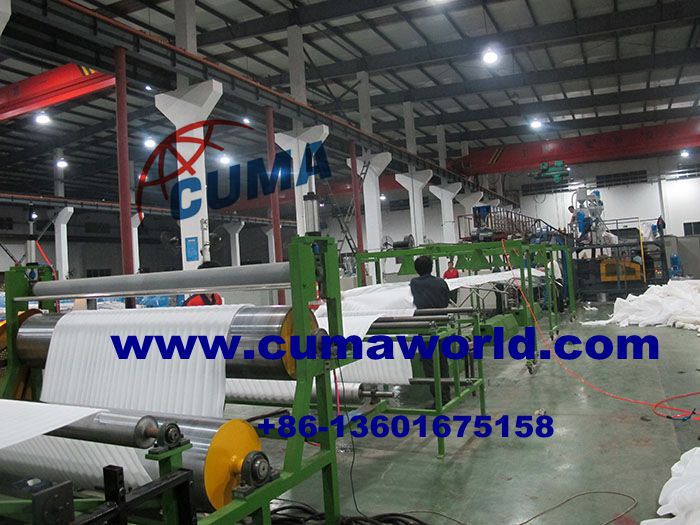 EPE extrusion line